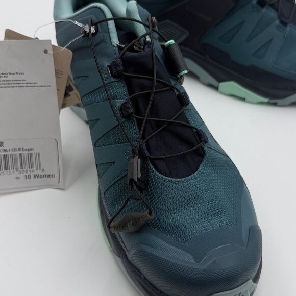 NWOT- Salomon Teal and Navy- X ULTRA 4 GORE-TEX- Women’s size 10 - Picture 8 of 10